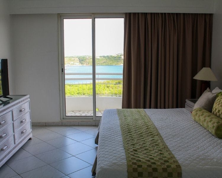 Two bedroom junior suite, ocean view, hotels, resorts, st maarten, st martin