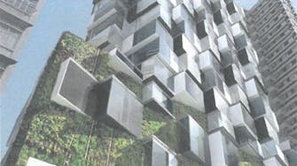 The BEACON outfit - Green wall design draft