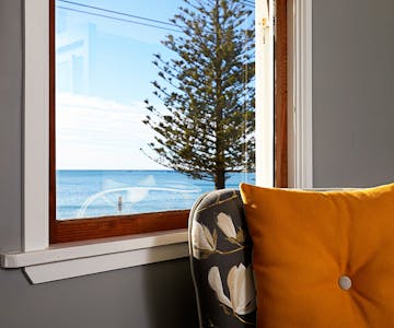 Design flourish historic waterfront room