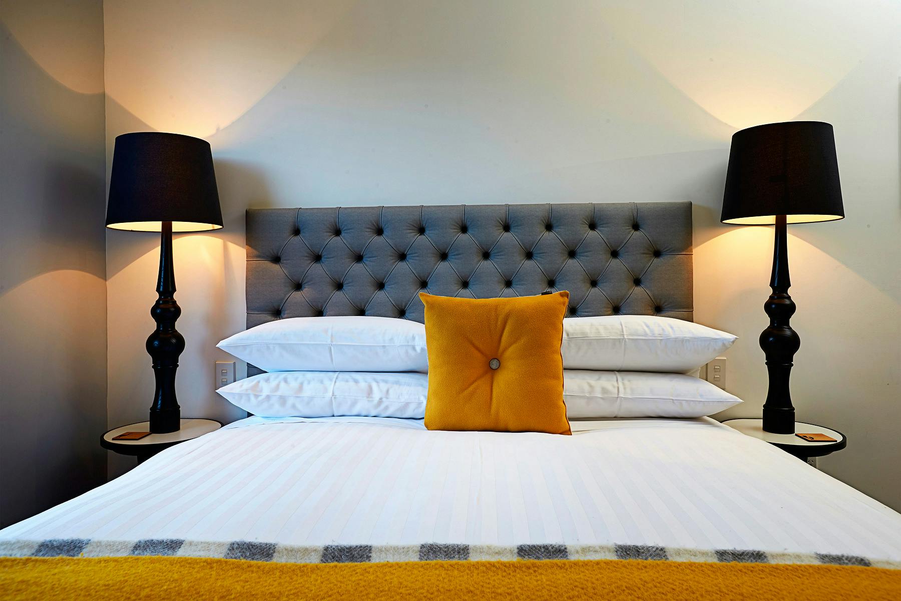 Historic waterfront bedroom