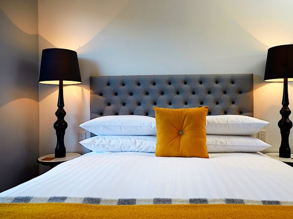 Historic waterfront bedroom