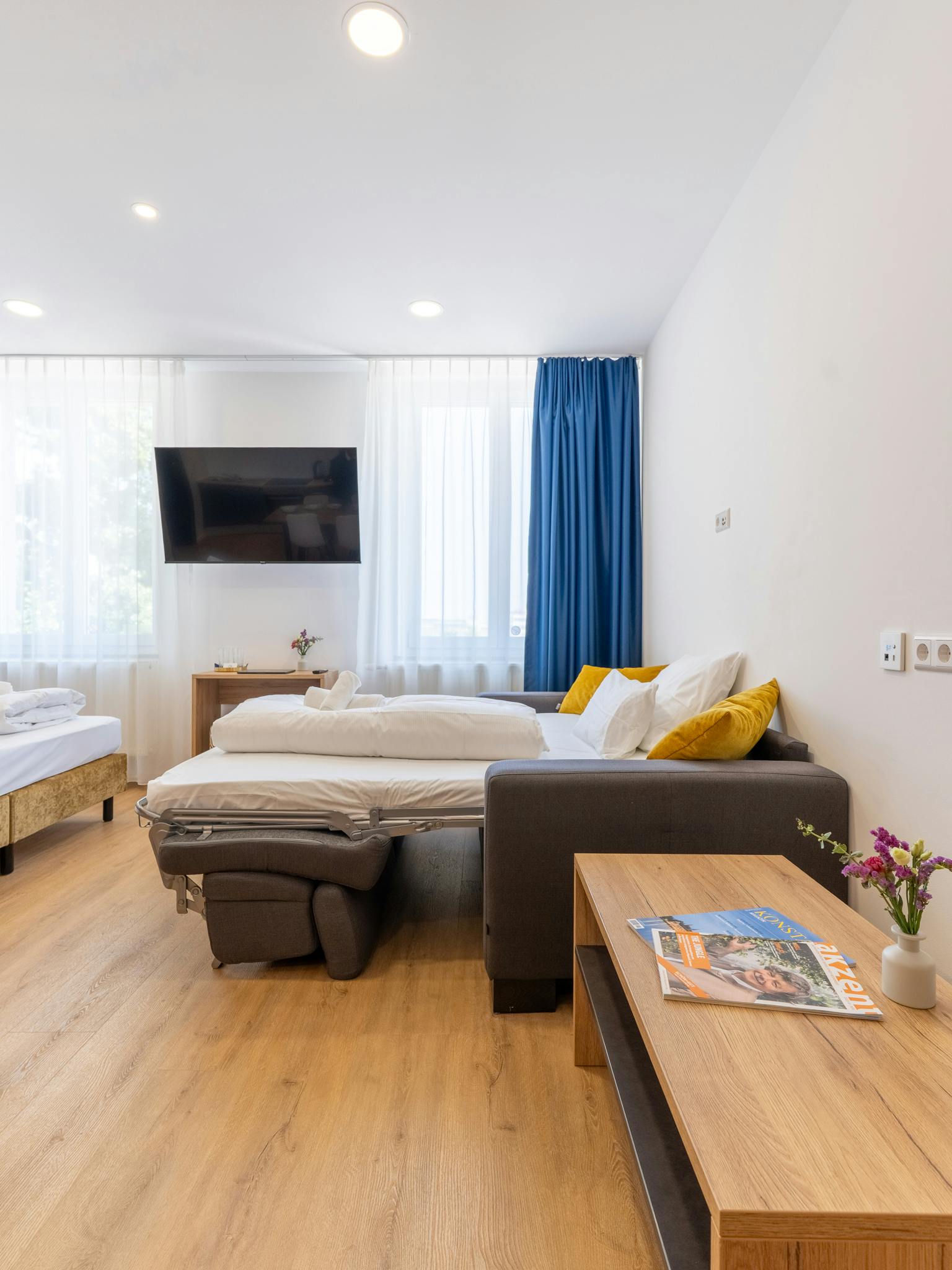 loft, studio, konstanz, hotel, bodensee, modern hotel, private room, kitchenette, konstanz hotel, bodensee hotel, sofa bed