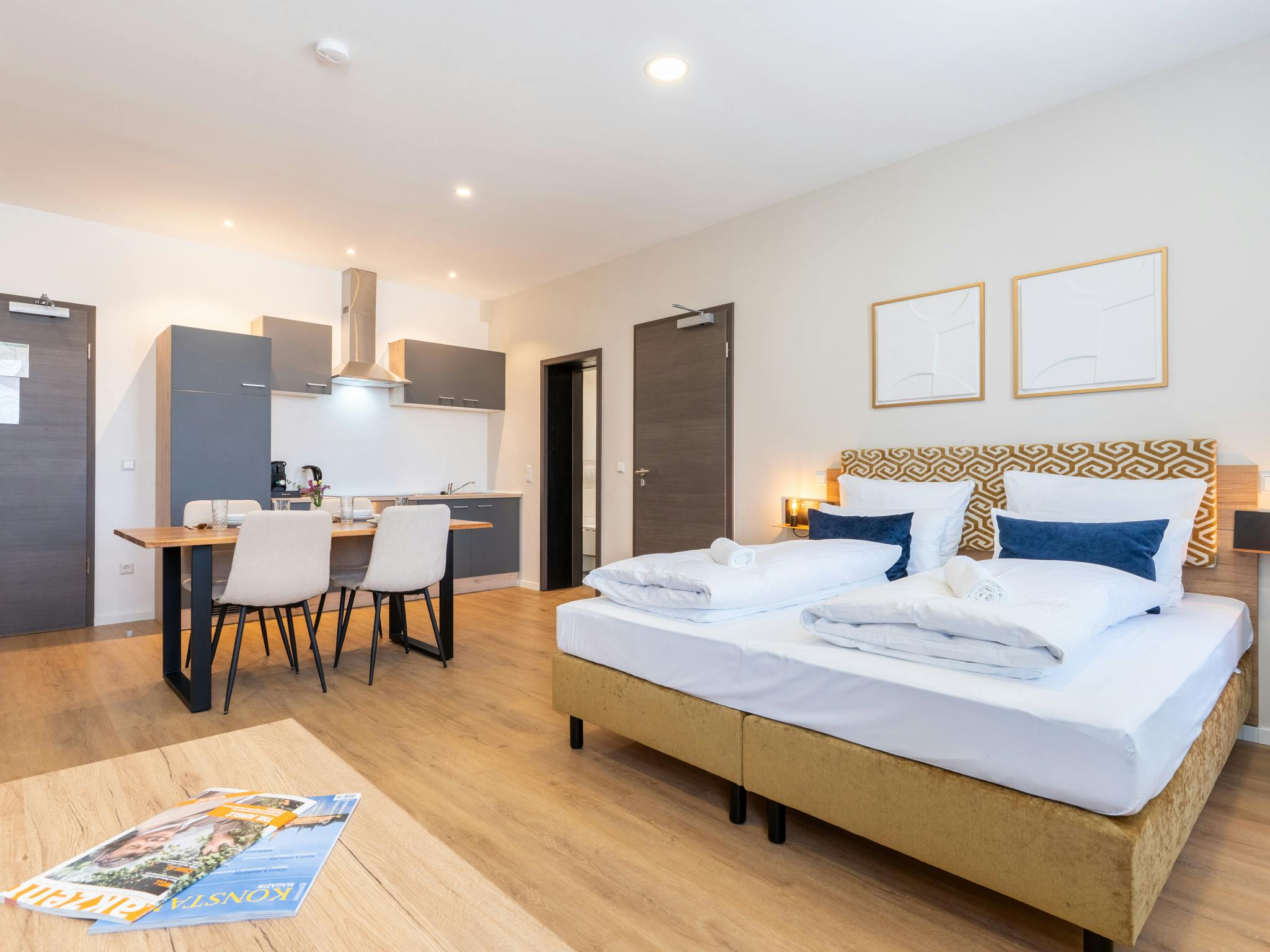 loft, studio, konstanz, hotel, bodensee, modern hotel, private room, kitchenette, konstanz hotel, bodensee hotel, sofa bed