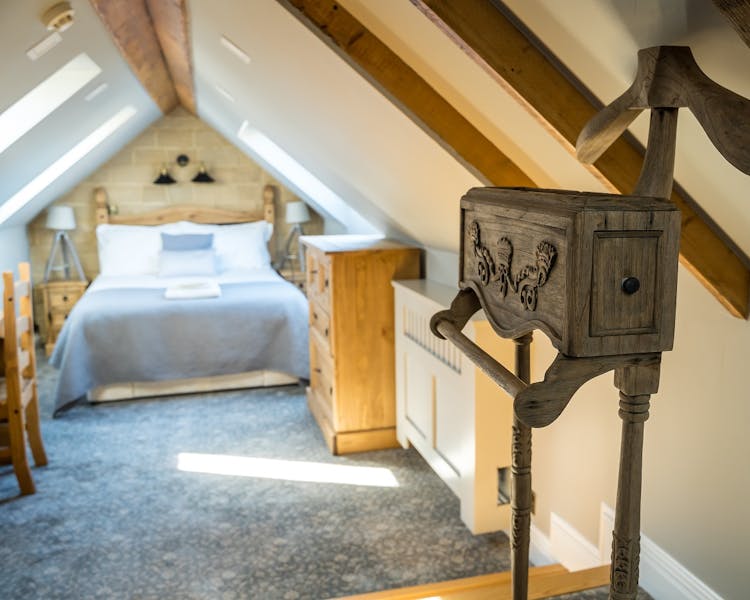 The Cathedral Deluxe Double Bedroom with views