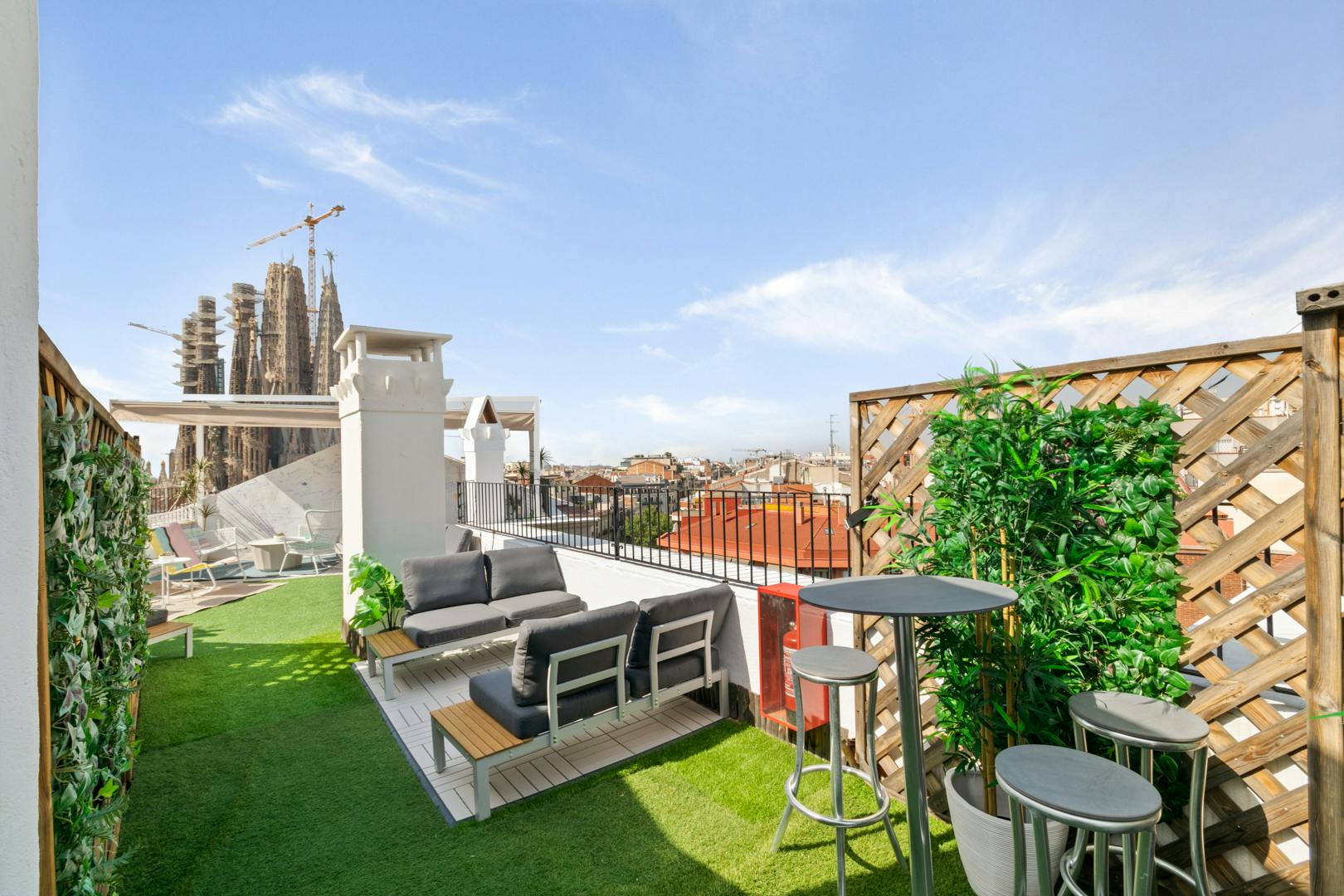 CHILL OUT ZONE on our shared rooftop terrace