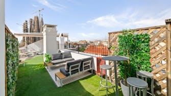 CHILL OUT ZONE on our shared rooftop terrace