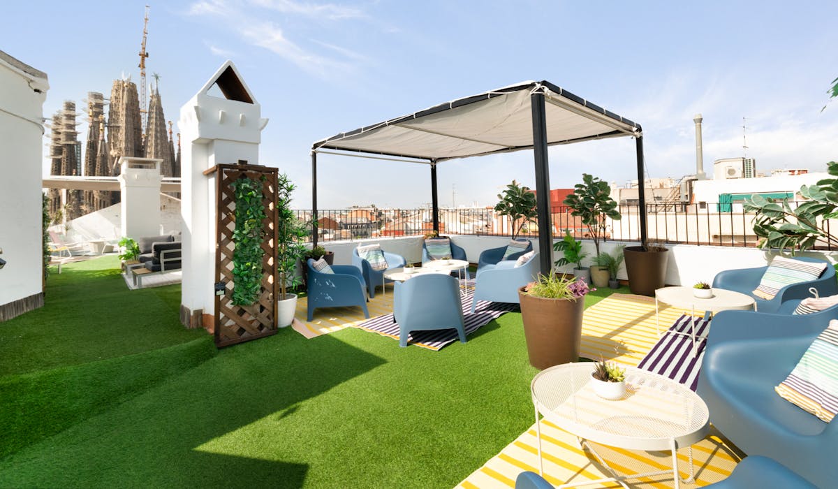 CHILL OUT ZONE on our shared rooftop terrace
