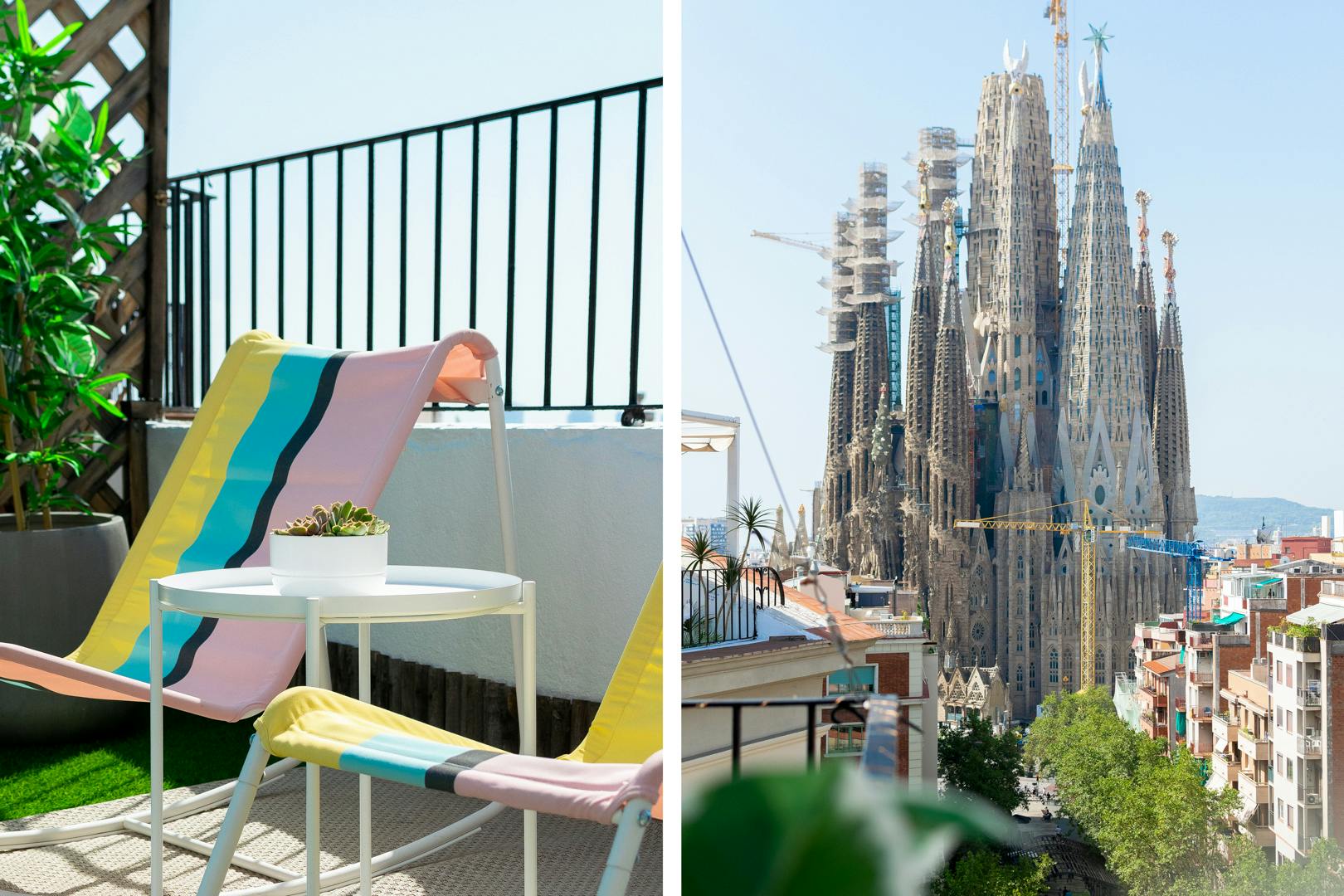CHILL OUT ZONE on our shared rooftop terrace