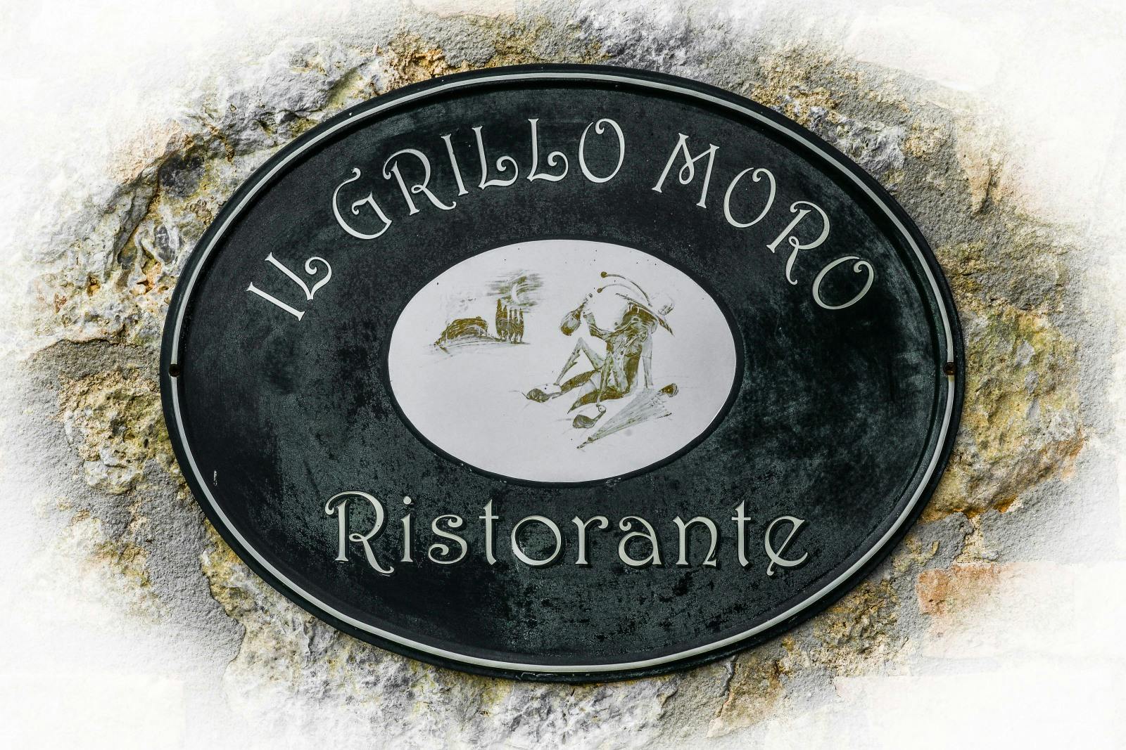 insegna ristorante esterni