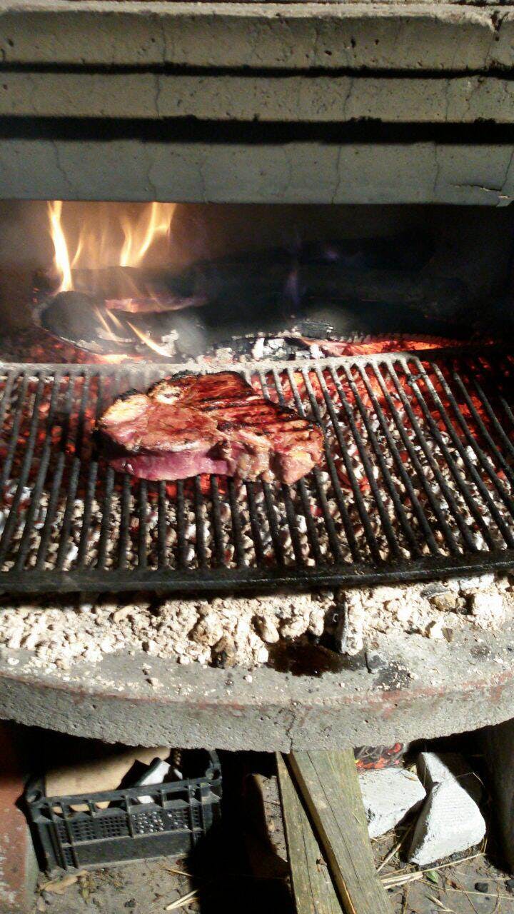 fiorentina al fuoco food