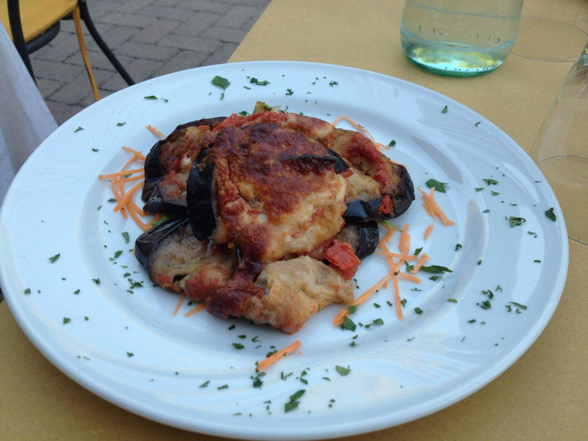 tortino di melanzane