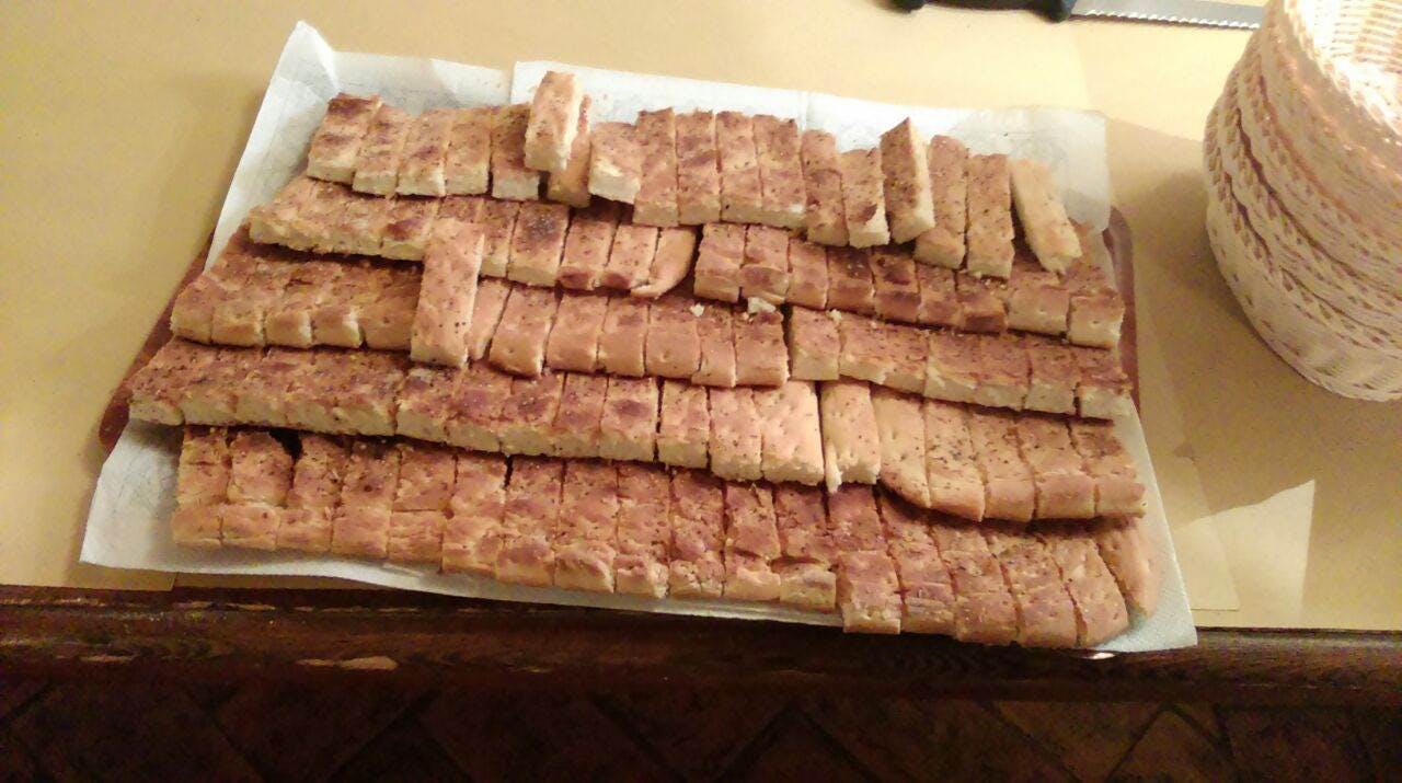 schiaccia fatta in casa