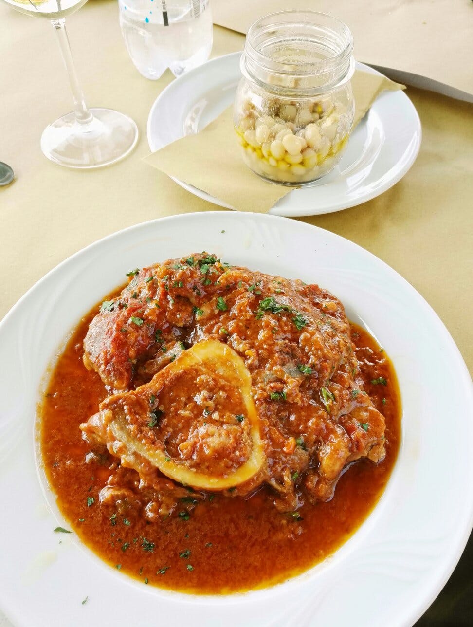 ossobuco con fagioli