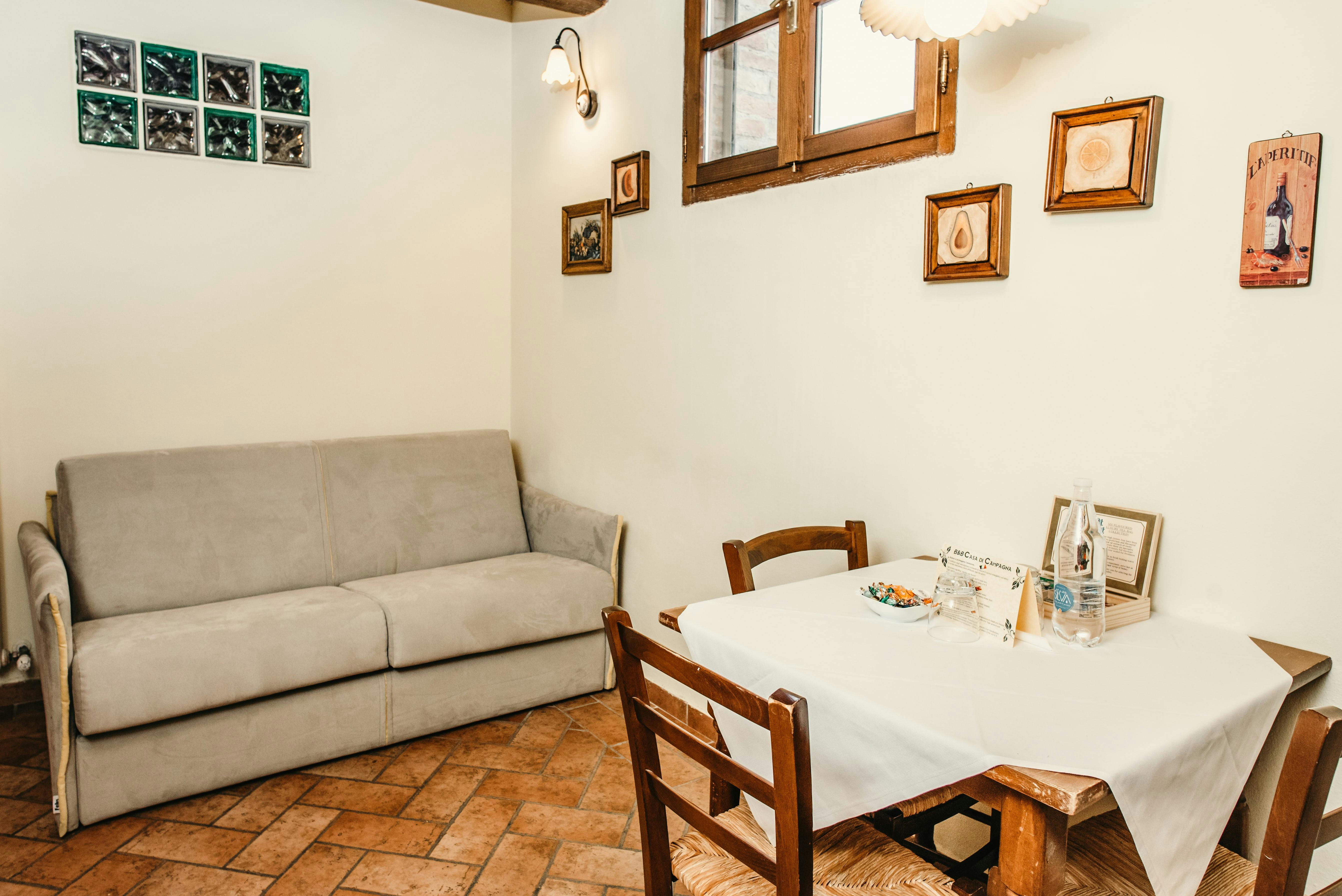 studio, monolocale, living