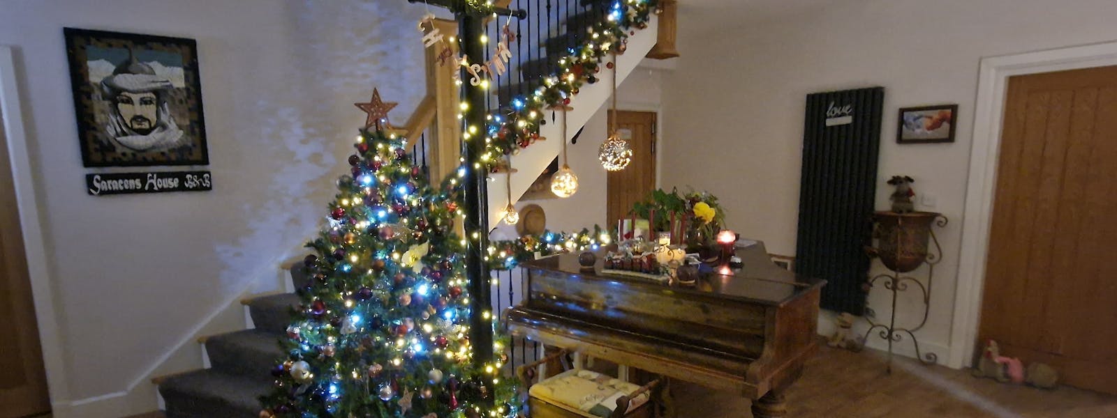 Christmas in the Hallway