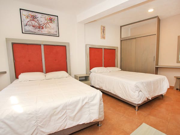 Habitación 35 - 2 camas dobles