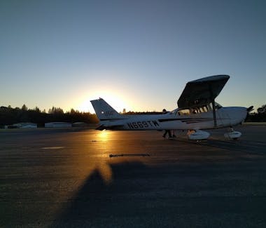 Columbia Airport small plane