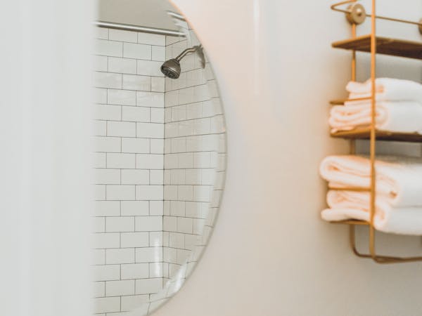 Luxury hotel bathroom Coastal Suites Resort