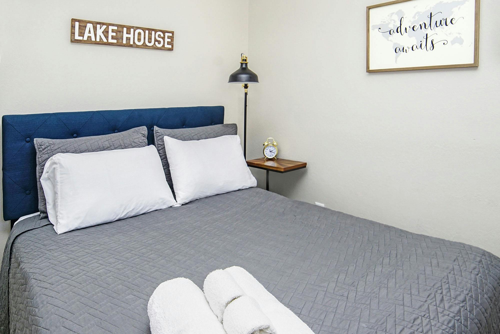 Affordable luxury northern Michigan hotel room