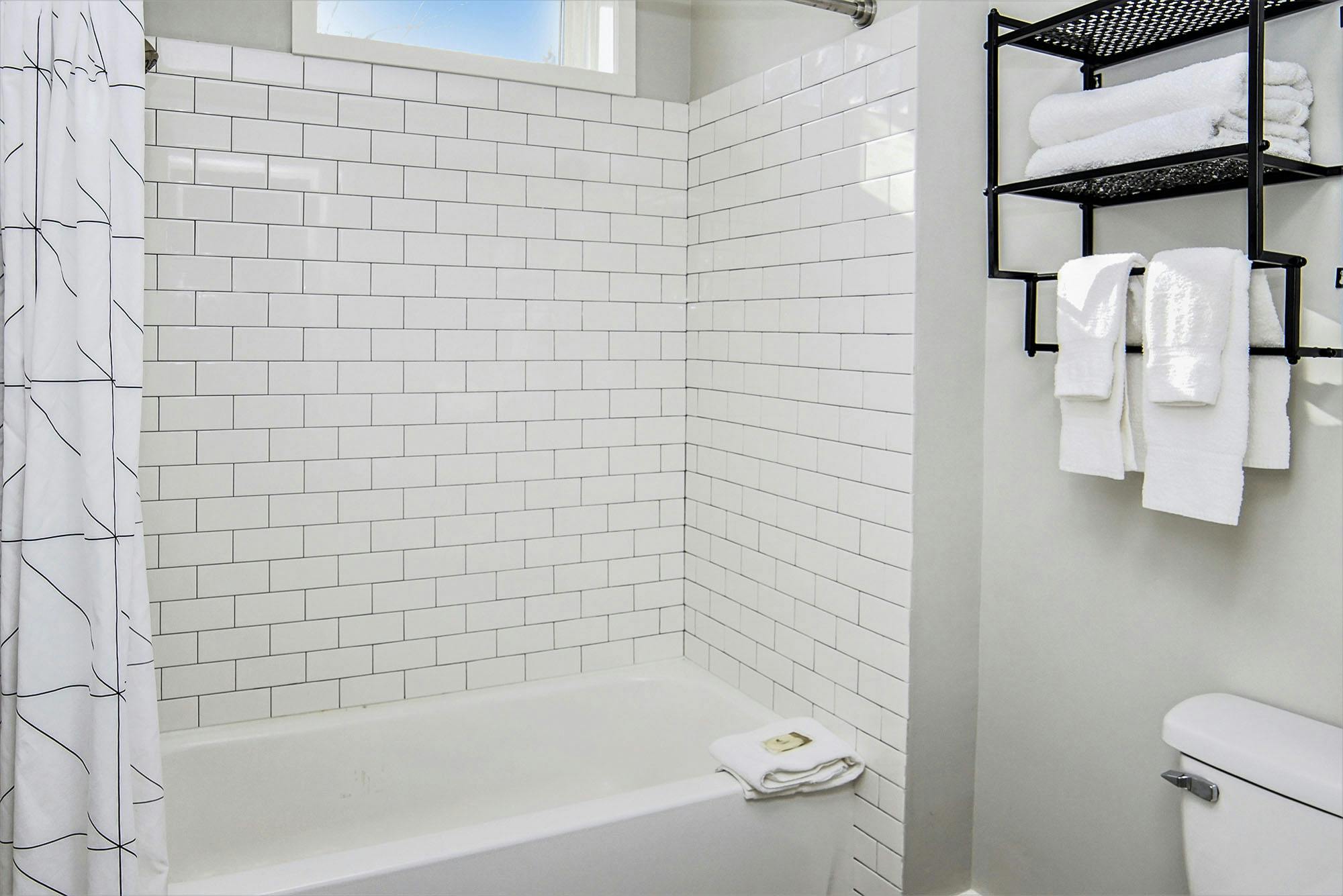 Luxury hotel bathroom Coastal Suites Resort