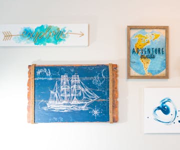 Decorative artwork Coastal Suites Resort