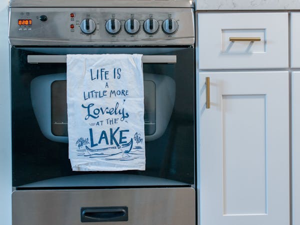 Kitchenette in luxury hotel suite Beulah MI