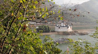 Zollburg Pfalzgrafenstein erbaut im 13. Jahrhundert