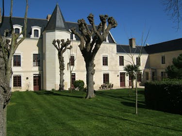 Le Manoir de La Maison Aubelle en hiver