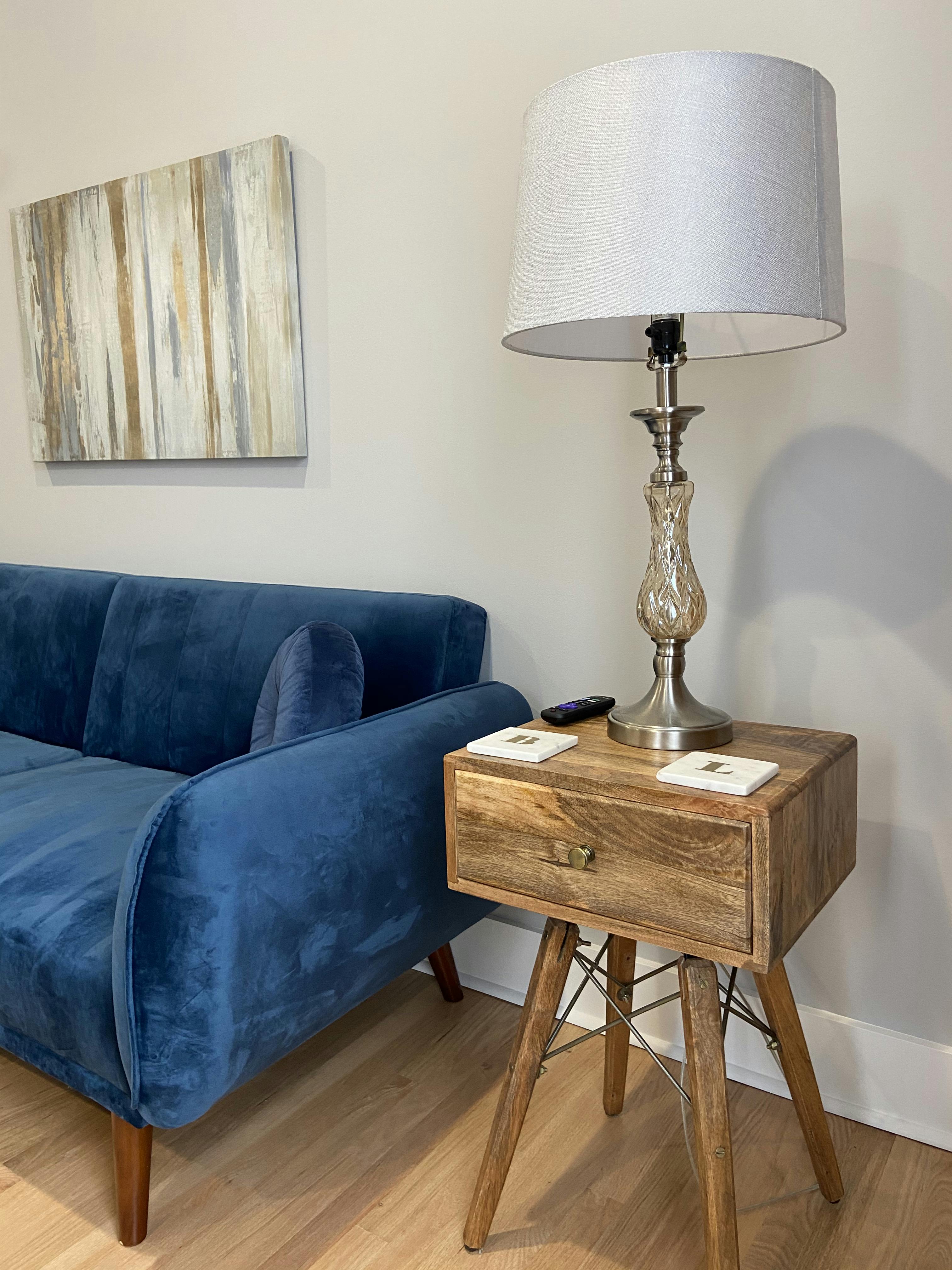 Mid century modern living room