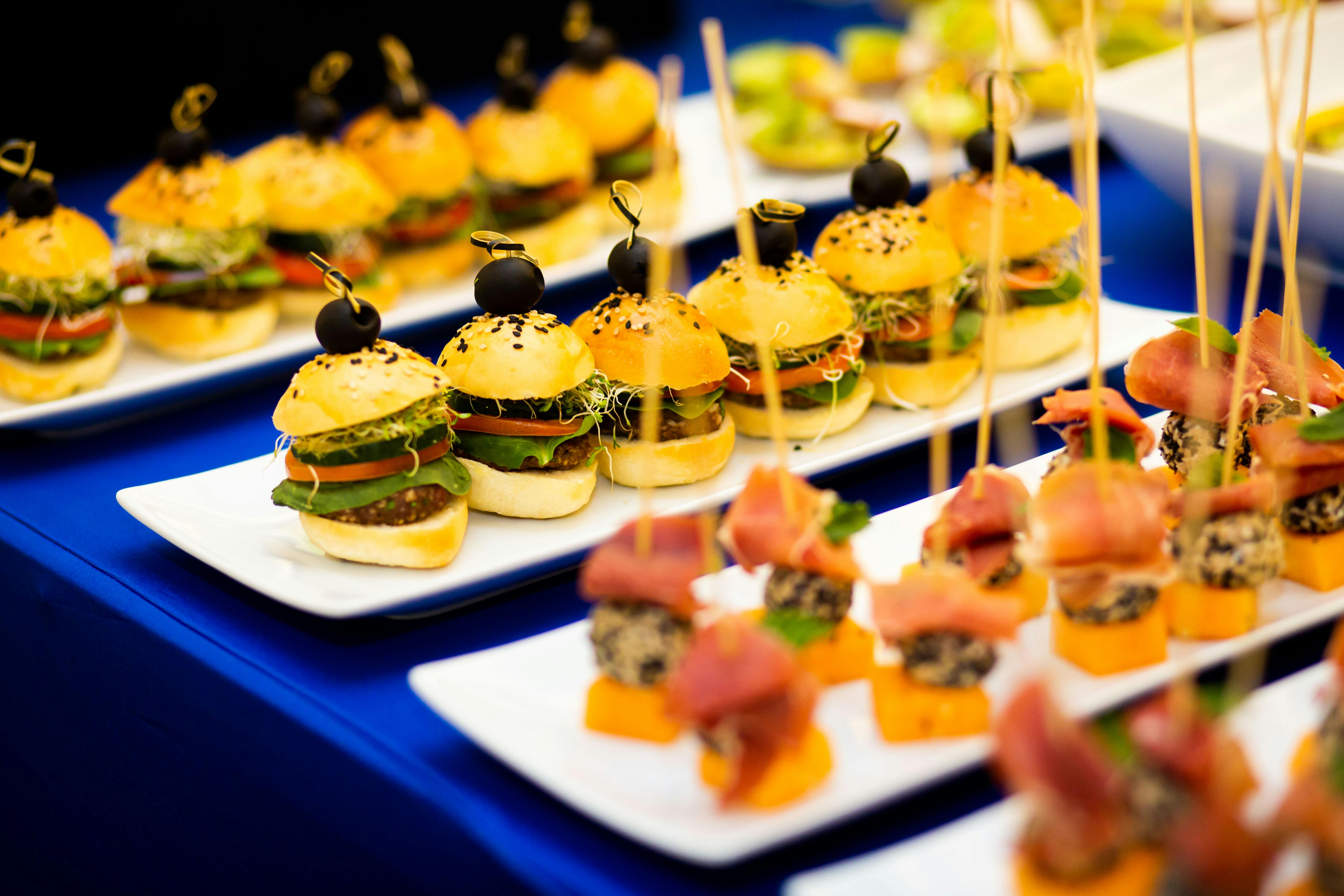Bocadillos para eventos