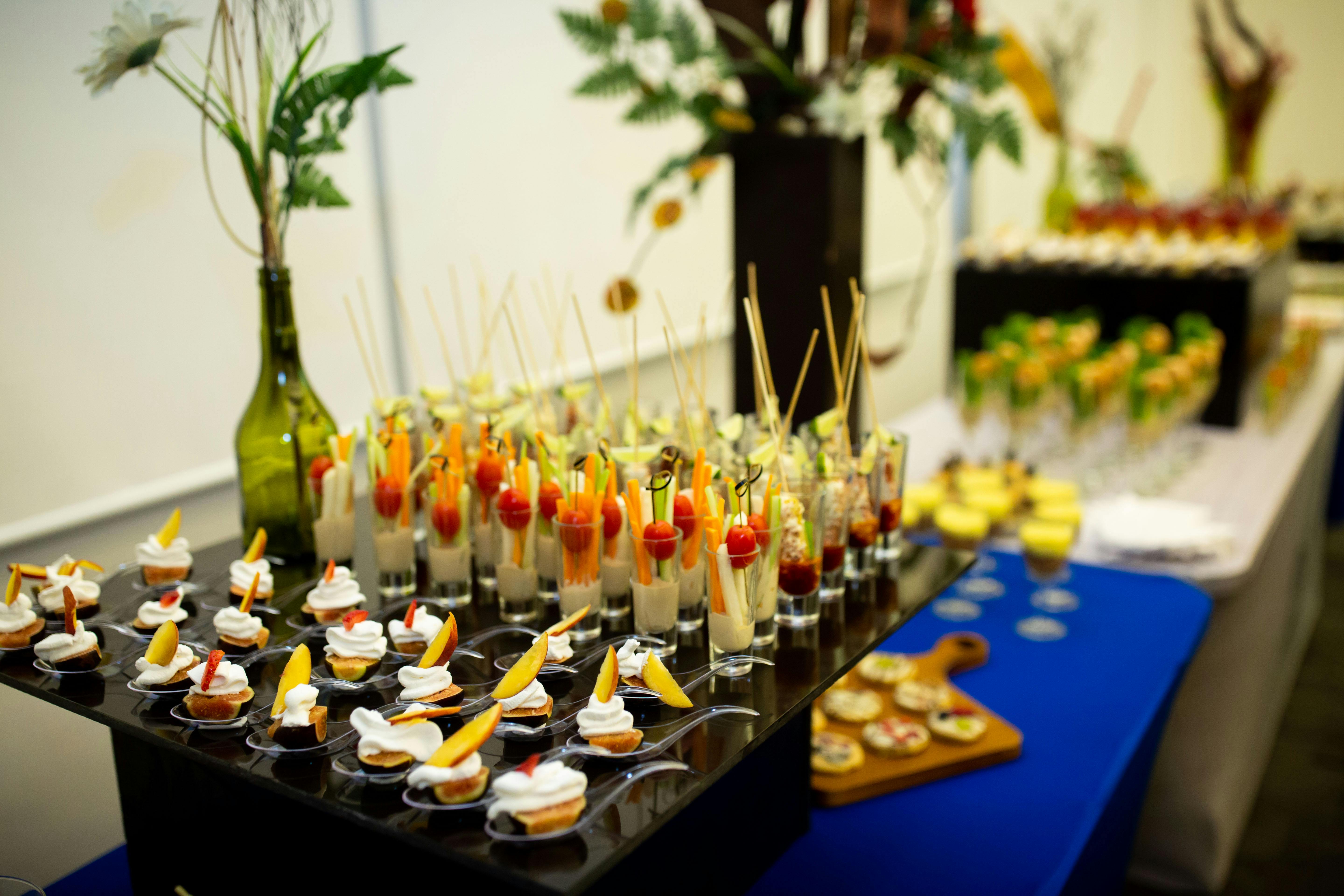Bocadillos para eventos
