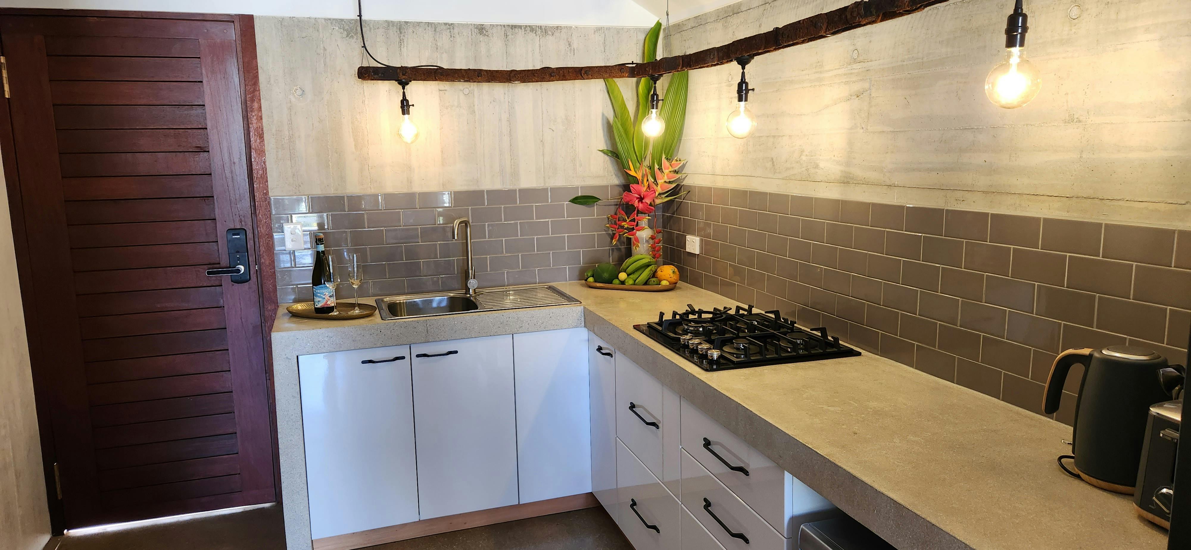 Palm View and Garden View kitchen