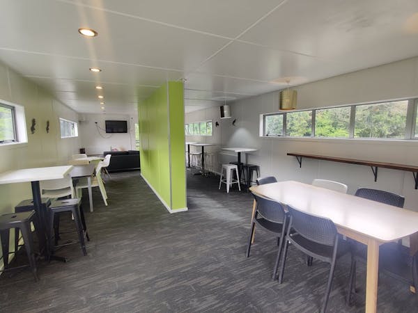 Communal Lounge in campground and campsite