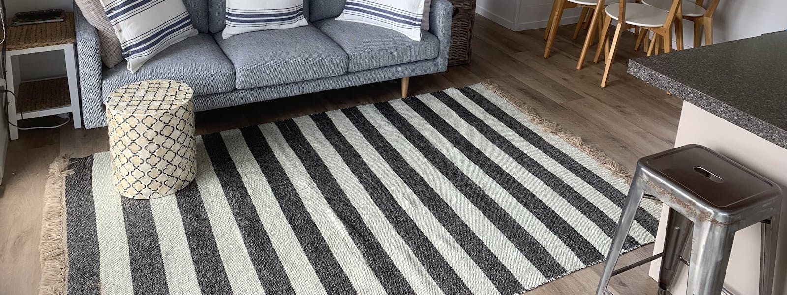 The Cabin 2 bedroom living area