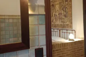 Detalle cabecero desde el baño. Florencia