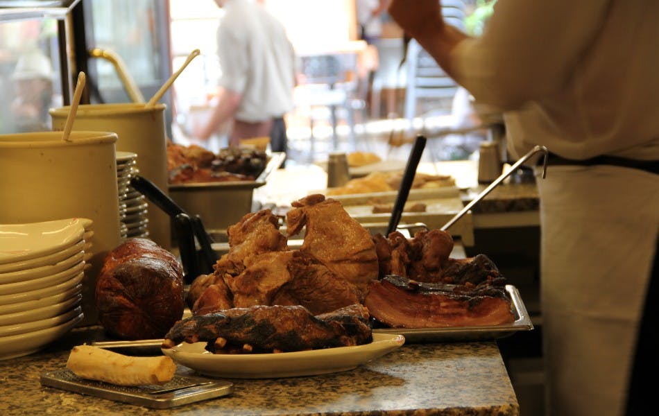Mangiare a Trieste Buffet da Pepi
