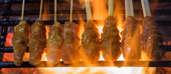 PRIVATE VILLAS OF BALI -our famous BBQ dinner cooked by our own chefs