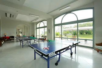 table tennis playroom of leopalace resort guam