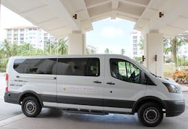 Facility Shuttle Van Service at LeoPalace Resort Guam