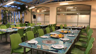 outdoor bbq of leopalace resort guam