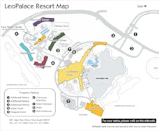 facility map or leopalace resort guam