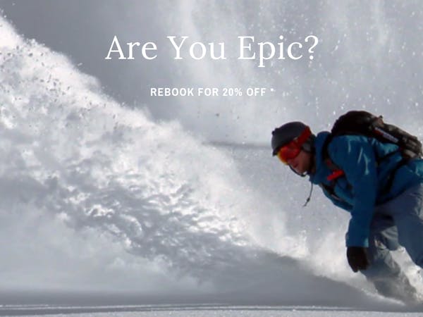 Are you epic? Return Package for Sponars Chalet