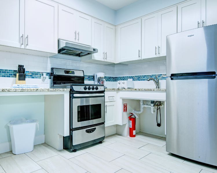 Grand Seas Resort - Daytona Beach, FL, beach resort w/ spacious accommodations, living area, kitchen, & oceanfront views.