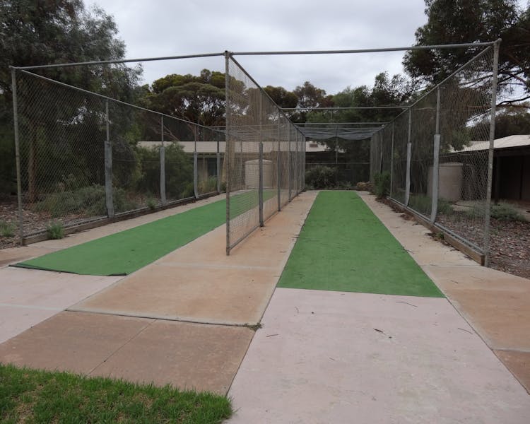 Cricket Nets, Leigh Creek Outback Resort, Flinders Ranges accommodation