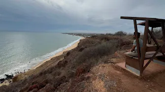 sea, plage, beach, Popenguine, hill, colline, hike