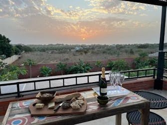 petite maison, terrace, balcon privé, private balcony