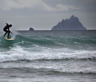 Skellig Michael Star Wars Island Backdrop Surfing