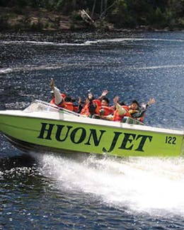 Huon Jet Boat Huonville, Tasmania 5 mins from Hillside Bed & Breakfast