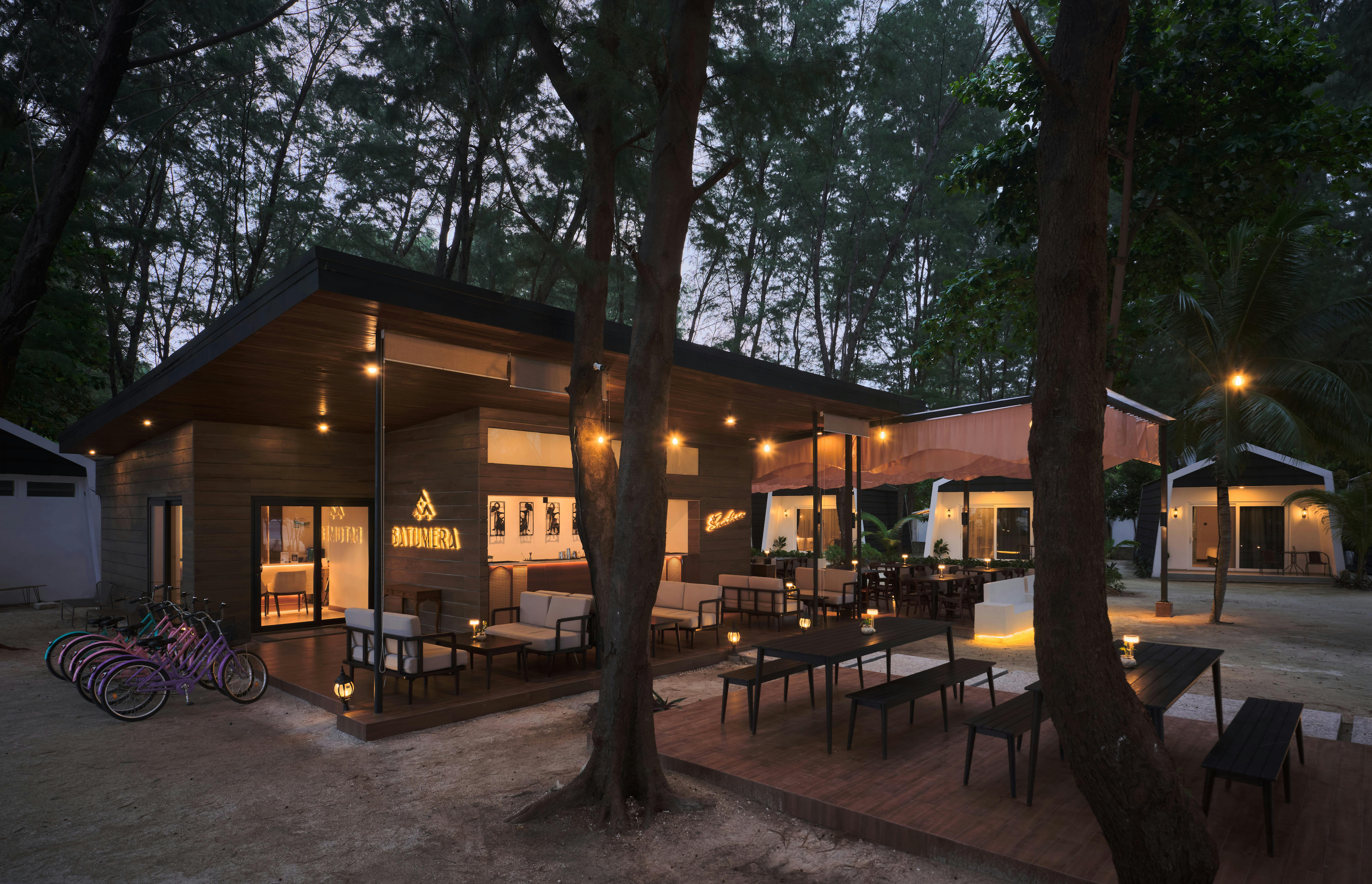 Santara Restaurant at Batumera on Pulau Payung in Thousand Islands