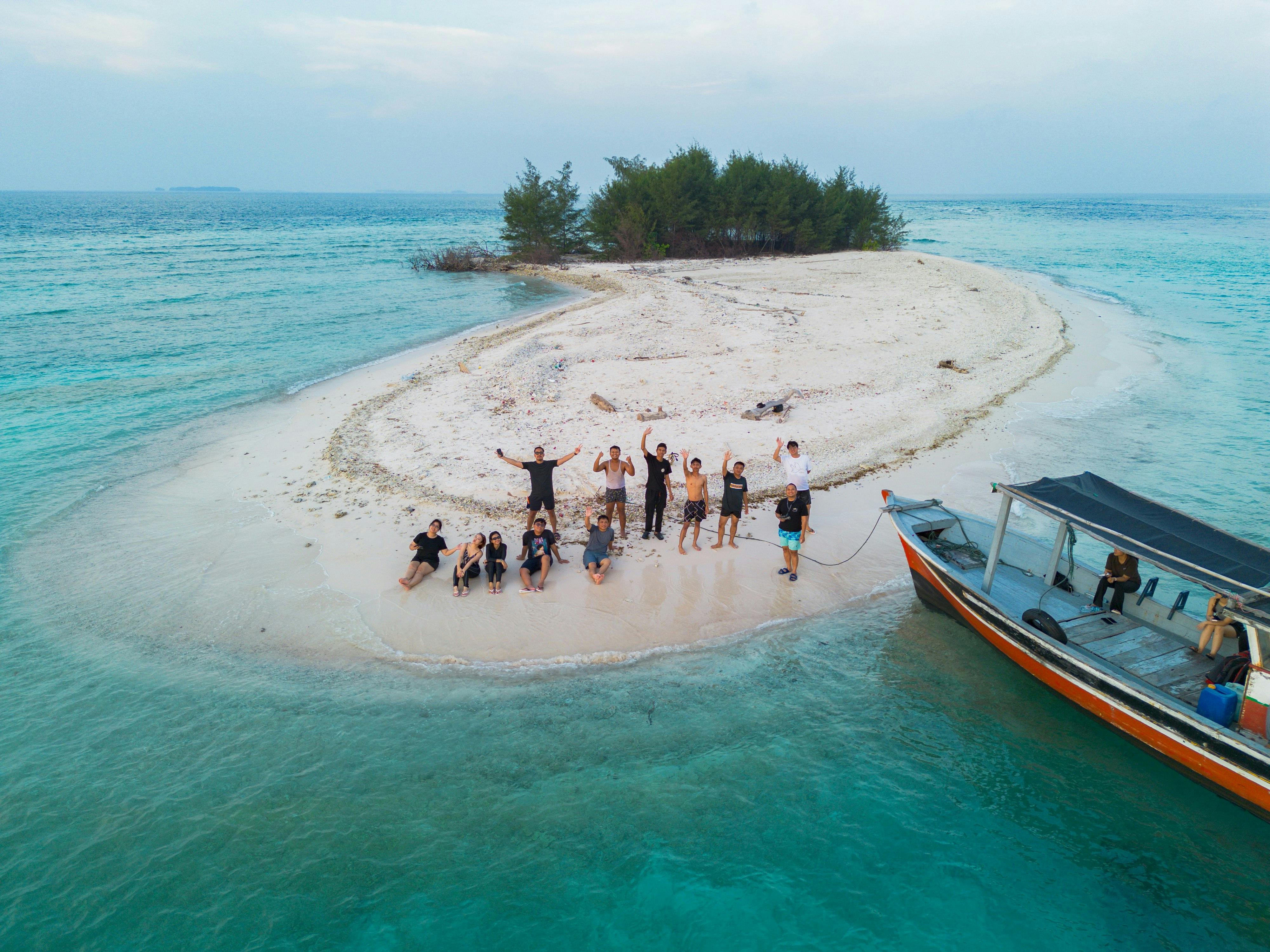 Snorkeling and island hoping with Batumera near Pulau Payung Thousand Islands